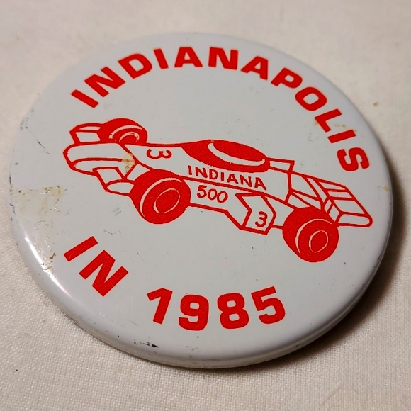 Vintage Indianapolis Pin Back Button Other Vintage Indianapolis In